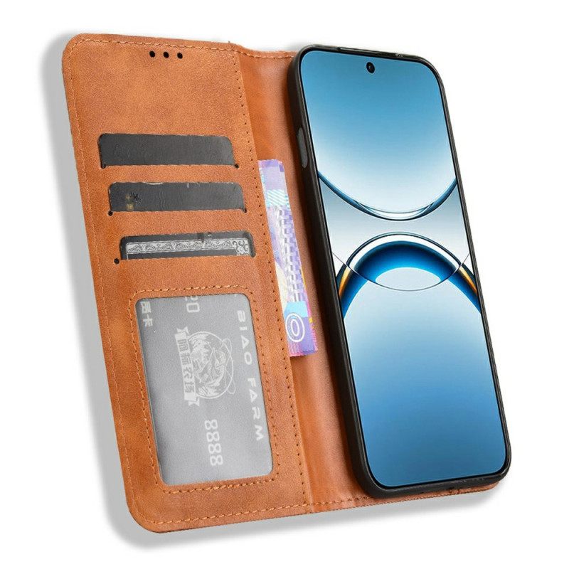 Δερματινη Θηκη Oppo Find X8 Vintage Ζωφόρος