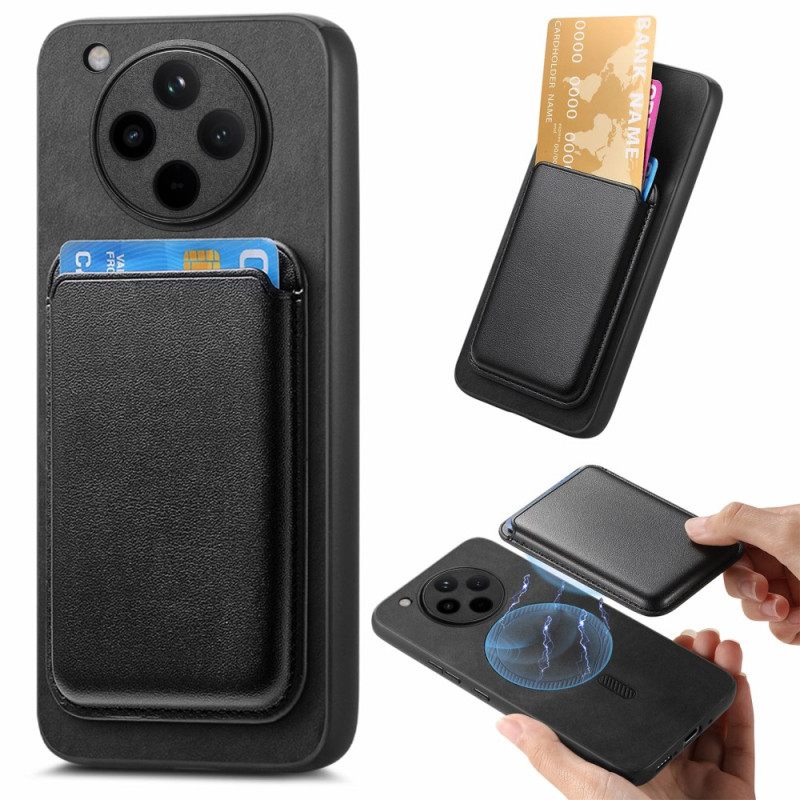 Κάλυμμα Oppo Find X8 Αποσπώμενη Μαγνητική Θήκη Καρτών Σιλικόνης