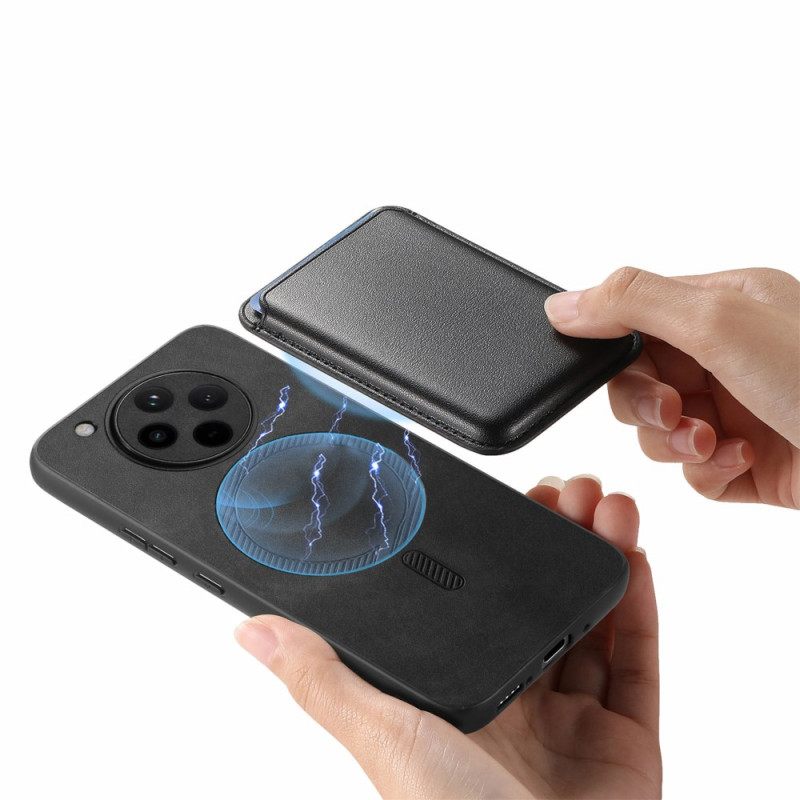 Κάλυμμα Oppo Find X8 Αποσπώμενη Μαγνητική Θήκη Καρτών Σιλικόνης