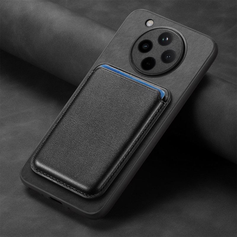 Κάλυμμα Oppo Find X8 Αποσπώμενη Μαγνητική Θήκη Καρτών Σιλικόνης