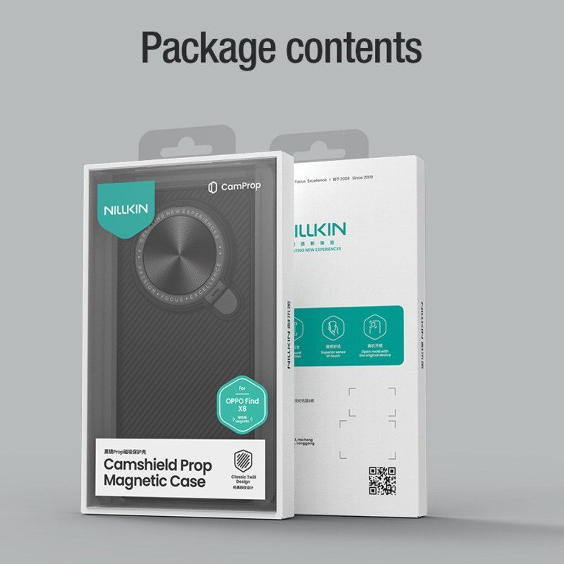Κάλυμμα Oppo Find X8 Μαγνητική Σειρά Προστατευτικών Οθόνης Nillkin Camshield Prop