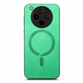 Κάλυμμα Oppo Find X8 Συμβατό Με Magsafe Με Δερμάτινο Εφέ