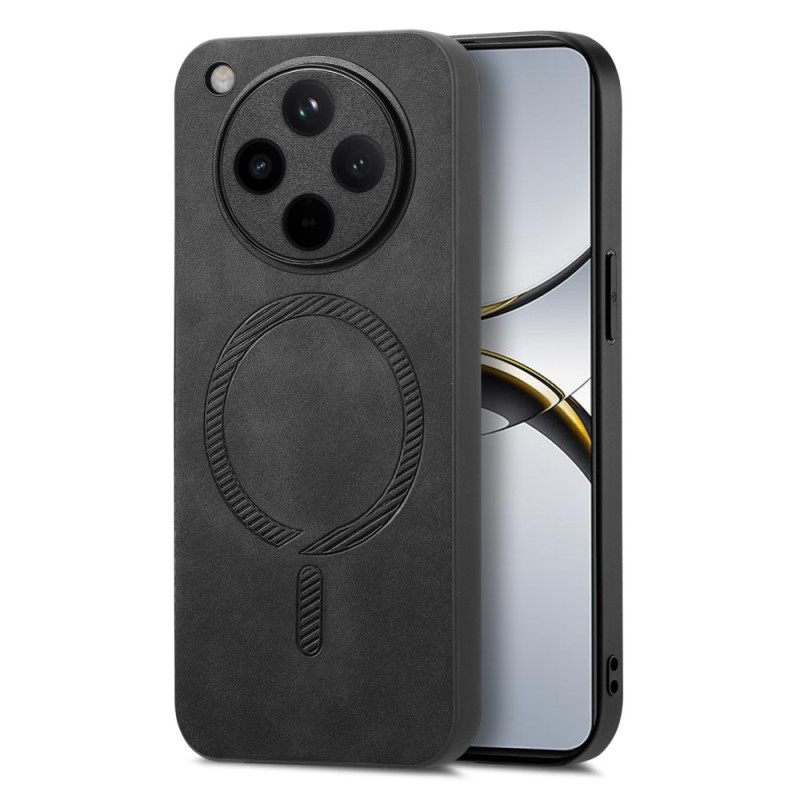 Κάλυμμα Oppo Find X8 Συμβατό Με Magsafe Με Δερμάτινο Εφέ