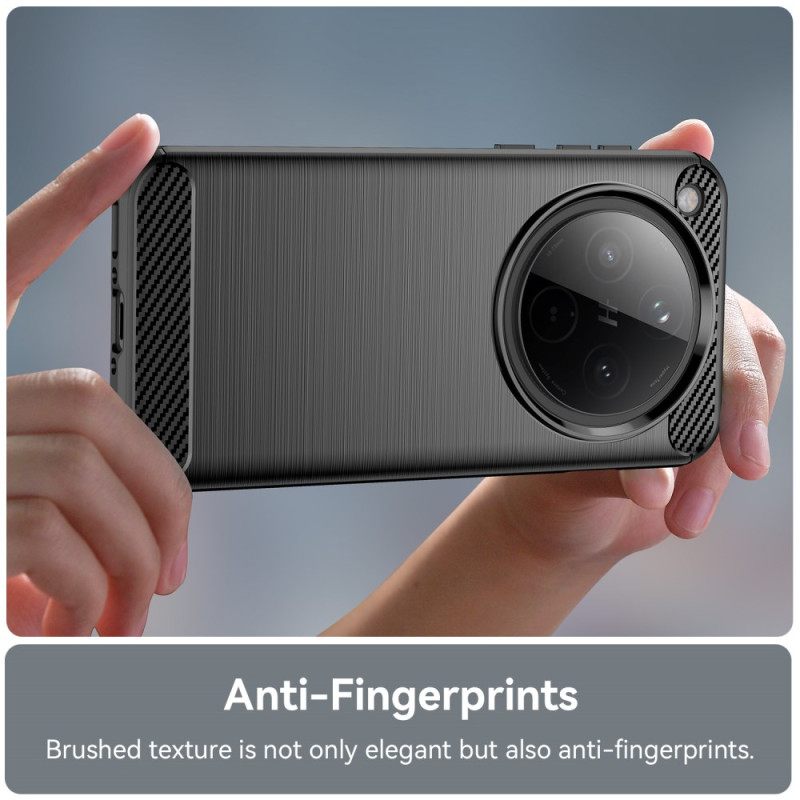 Κάλυμμα Oppo Find X8 Θήκες Κινητών Ίνες Άνθρακα Βουρτσισμένο