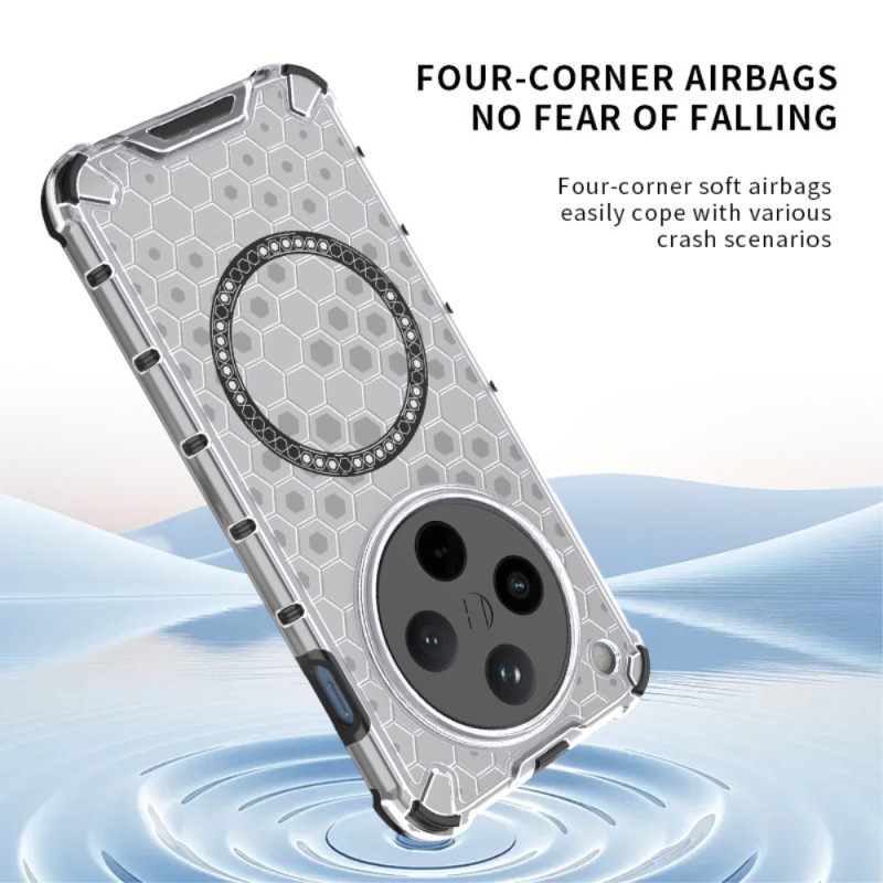 Κάλυμμα Oppo Find X8 Θήκες Κινητών Συμβατό Με Magsafe Με Κυψελοειδή Επένδυση