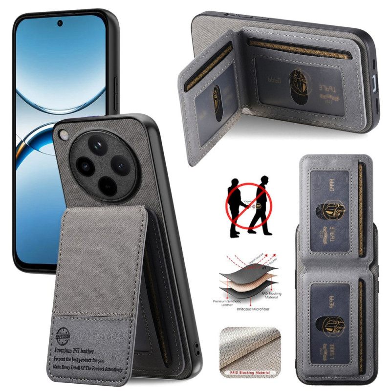 Κάλυμμα Oppo Find X8 Θήκη Κάρτας Και Προστασία Rfid