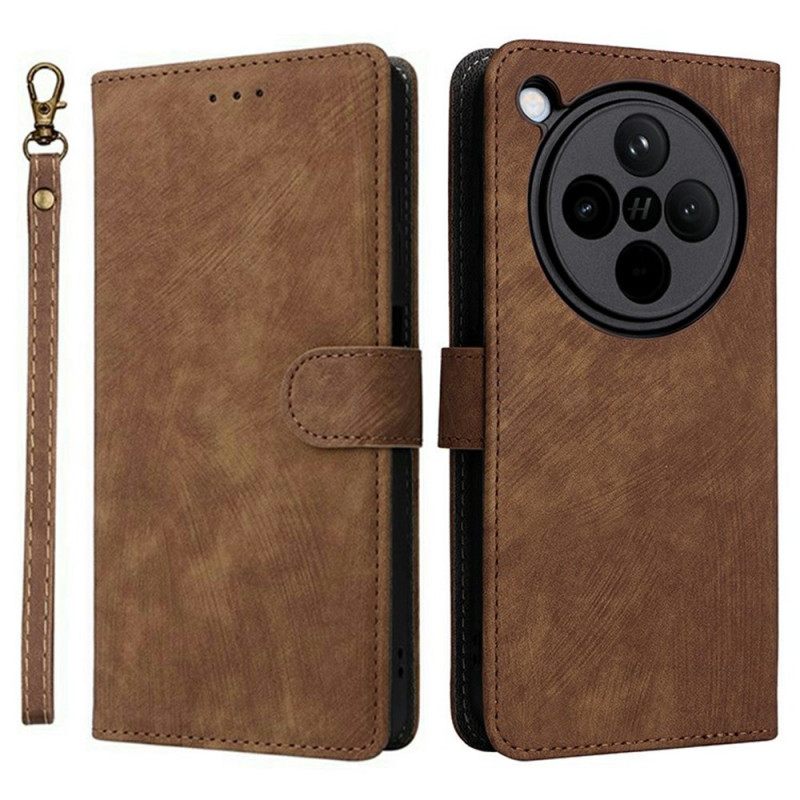 Θηκη Κινητου Oppo Find X8 Προστασία Rfid Με Εφέ Σουέτ