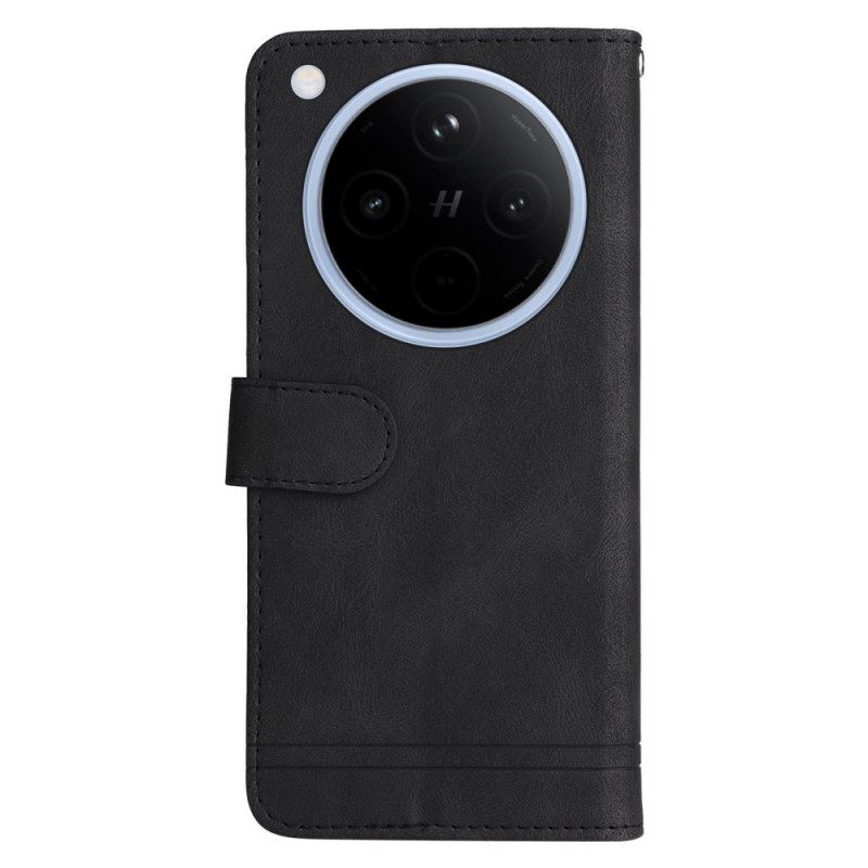 Θηκη Κινητου Oppo Find X8 Θήκες Κινητών Κλασικό Vintage Λουρί