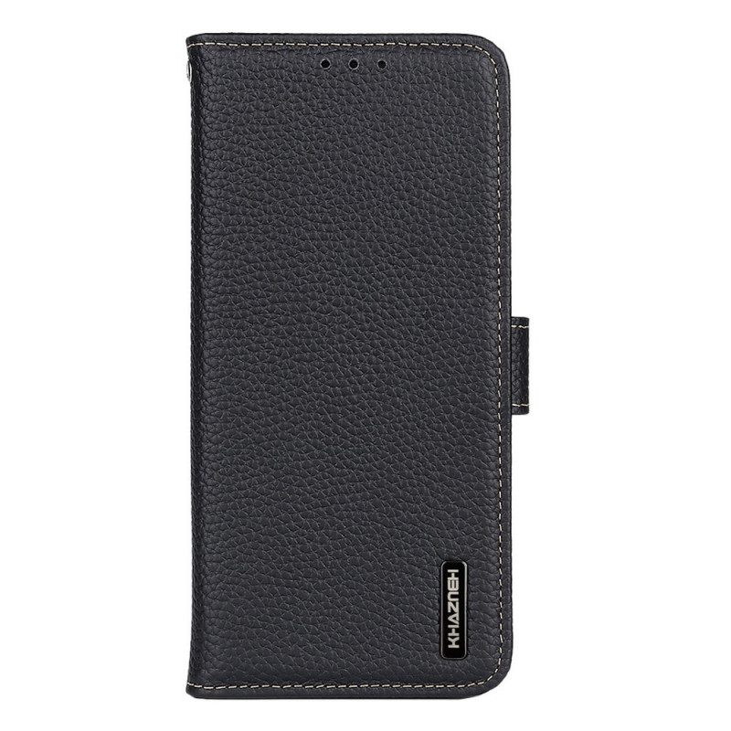 Κάλυμμα Oppo Reno 7 Lychee Leather Khazneh