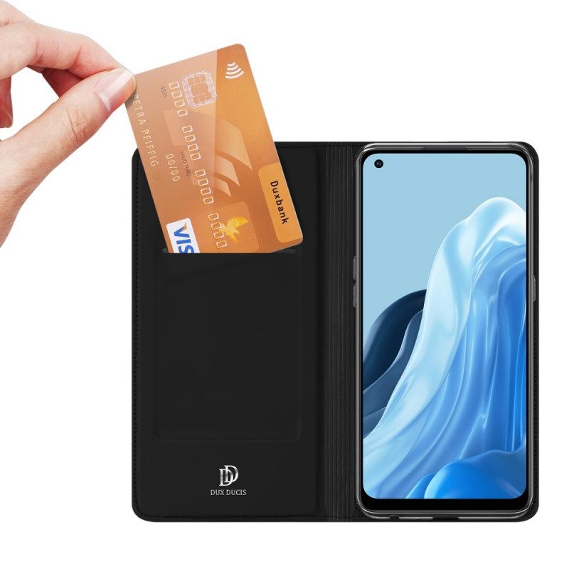 θηκη κινητου Oppo Reno 7 Θήκη Flip Skin Pro Series Dux Ducis