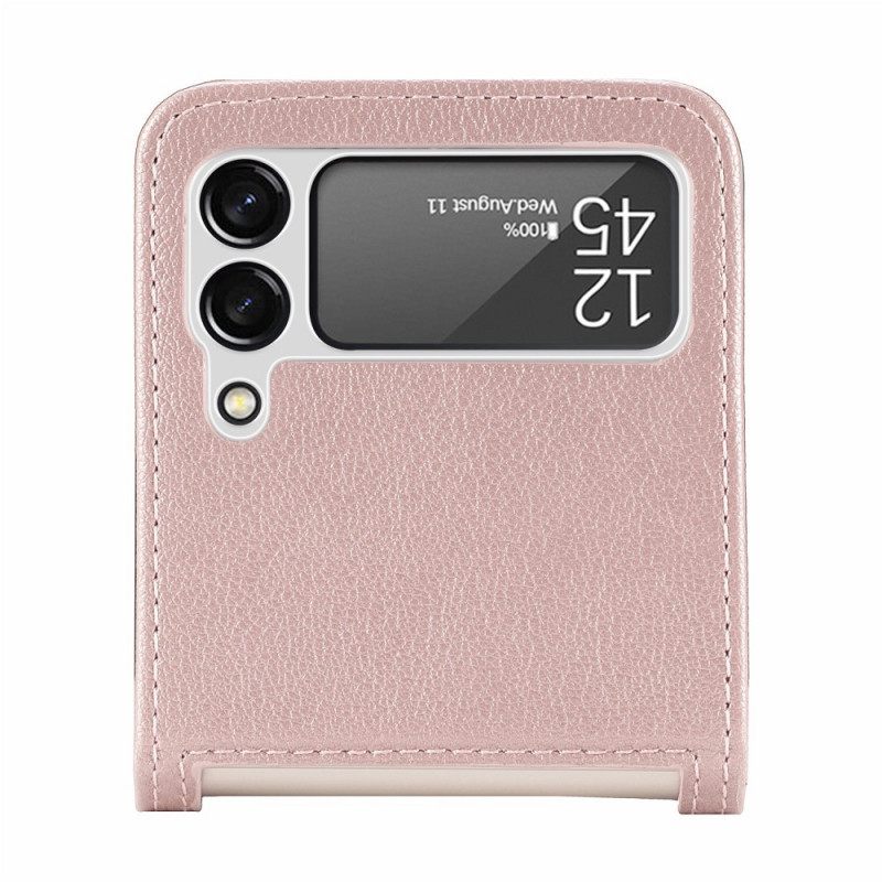 θηκη κινητου Samsung Galaxy Z Flip 3 5G Θήκη Flip Δερμάτινη Θήκη Κάρτας