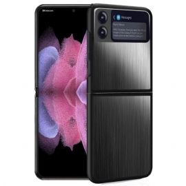 Θήκη Samsung Galaxy Z Flip 3 5G Θήκη Flip Βουρτσισμένο Ανοξείδωτο