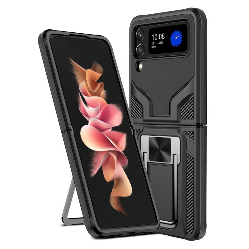 Θήκη Samsung Galaxy Z Flip 3 5G Θήκη Flip Δαχτυλίδι Premium