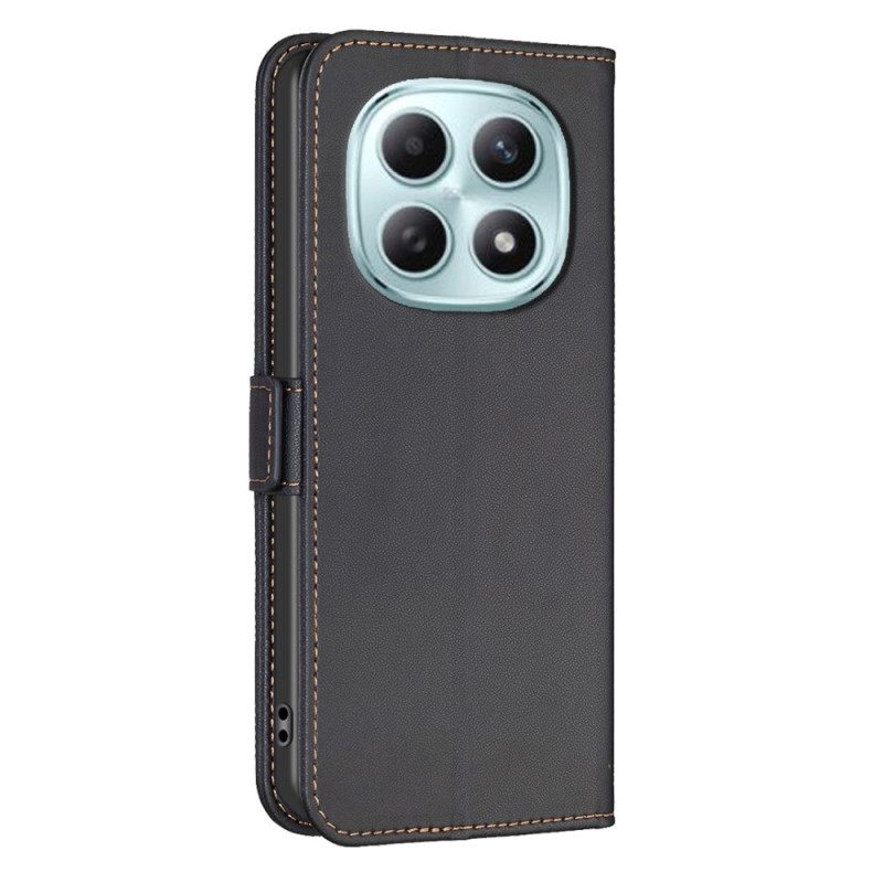 Δερματινη Θηκη Xiaomi Redmi Note 15 Pro Plus 5g Binfen Color Τεχνητό Δέρμα Σιλικόνης