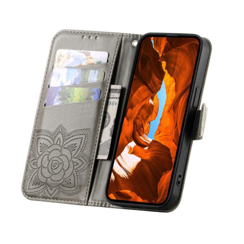 Δερματινη Θηκη Xiaomi Redmi Note 15 Pro Plus 5g Γραφική Πεταλούδα Σιλικόνης