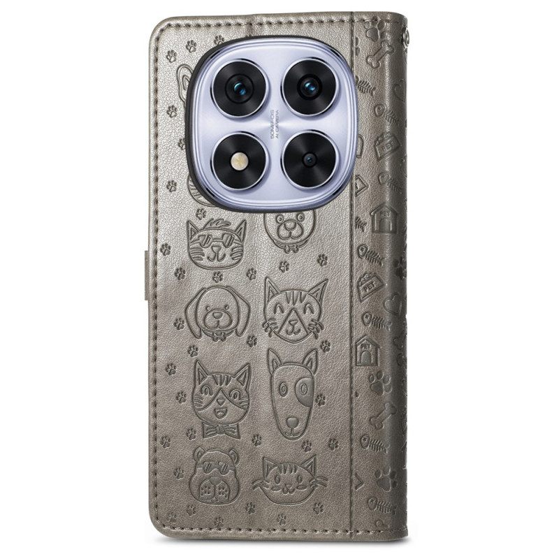 Δερματινη Θηκη Xiaomi Redmi Note 15 Pro Plus 5g Κινούμενα Ζώα