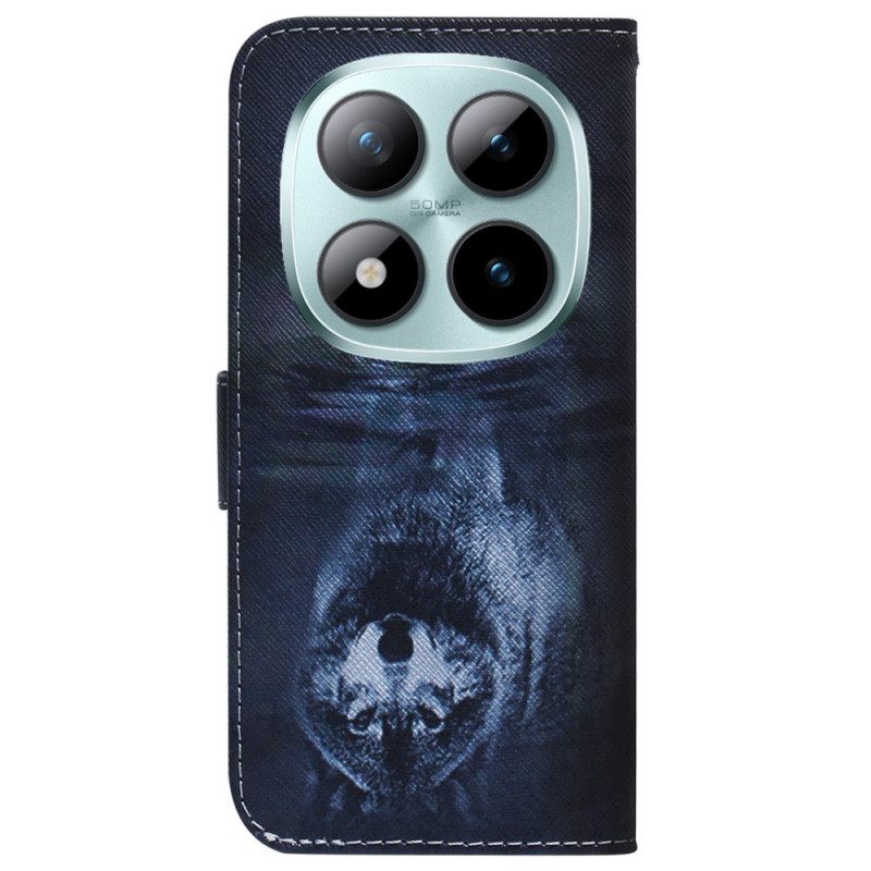 Δερματινη Θηκη Xiaomi Redmi Note 15 Pro Plus 5g Όνειρο Κουταβιού Σιλικόνης