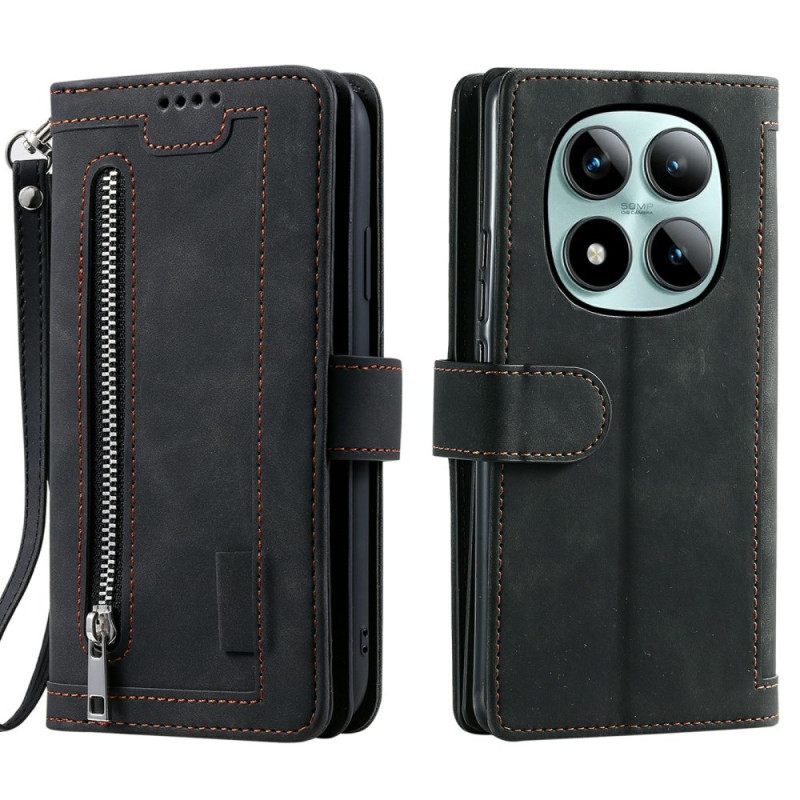 Δερματινη Θηκη Xiaomi Redmi Note 15 Pro Plus 5g Πορτοφόλι Με 9 Υποδοχές Καρτών