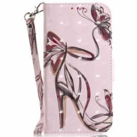 Δερματινη Θηκη Xiaomi Redmi Note 15 Pro Plus 5g Τακούνι Με Τιράντες