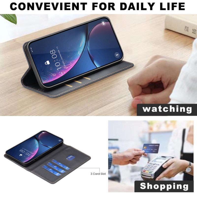 Δερματινη Θηκη Xiaomi Redmi Note 15 Pro Plus 5g Τεχνητό Δέρμα Binfen Color Σιλικόνης