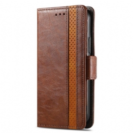 Δερματινη Θηκη Xiaomi Redmi Note 15 Pro Plus 5g Χρυσό Κούμπωμα Caseneo