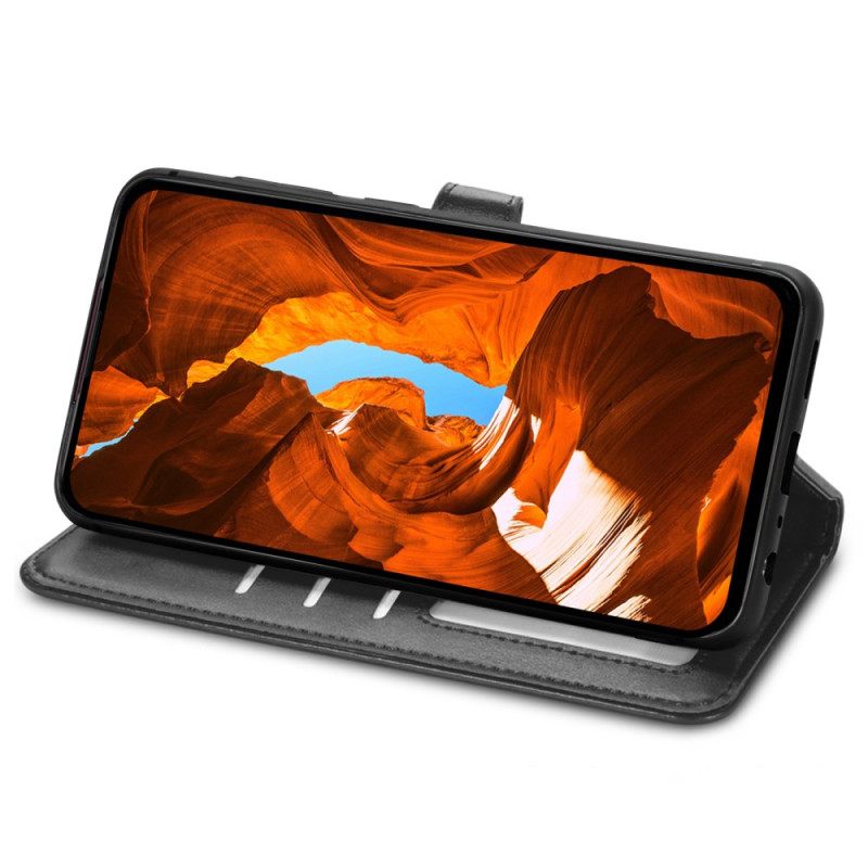 Δερματινη Θηκη Xiaomi Redmi Note 15 Pro Plus 5g Χρυσό Κούμπωμα Σιλικόνης