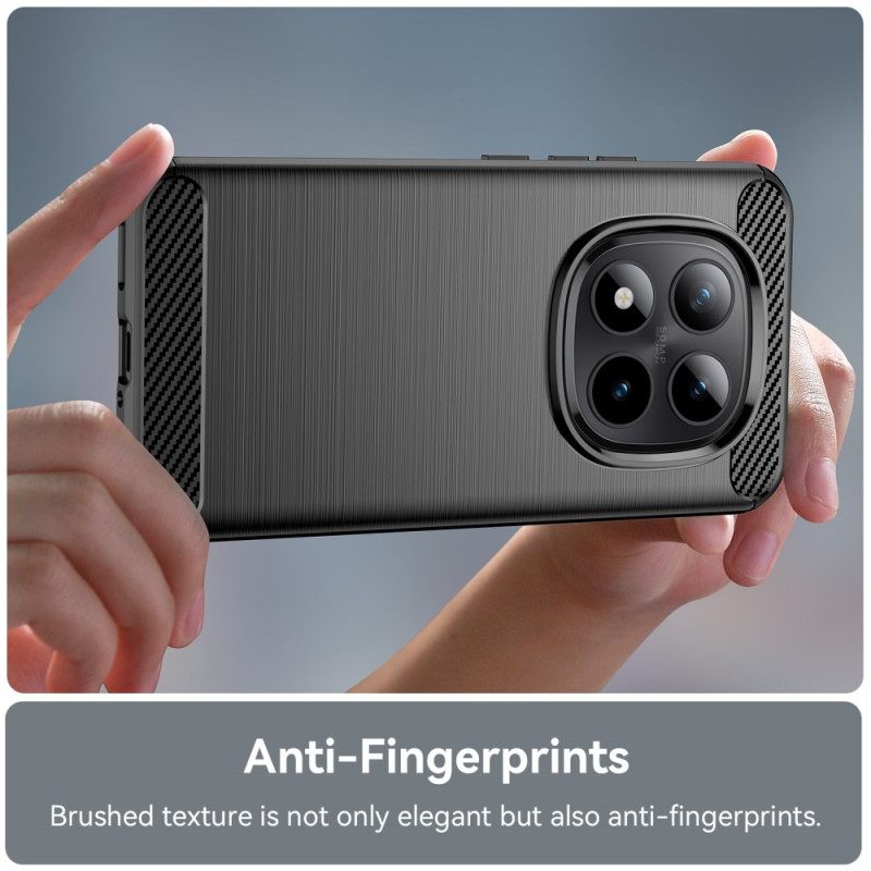 Κάλυμμα Xiaomi Redmi Note 15 Pro Plus 5g Βουρτσισμένο Ανθρακονήματα