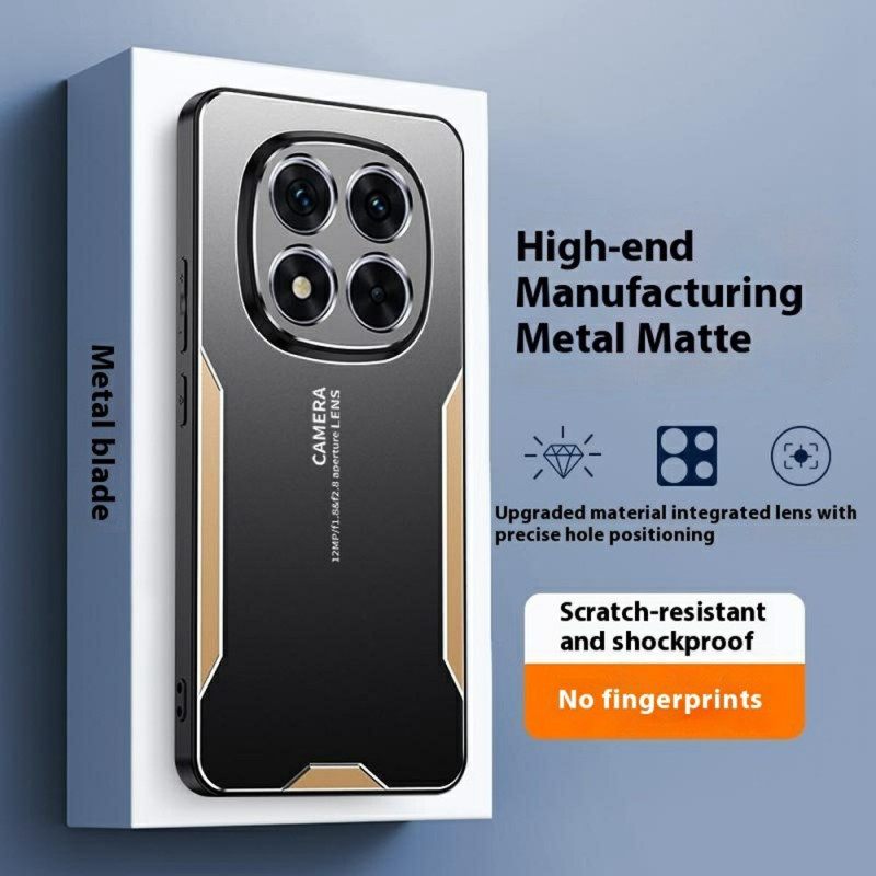 Κάλυμμα Xiaomi Redmi Note 15 Pro Plus 5g Εφέ Μεταλλικού Εφέ Σιλικόνης