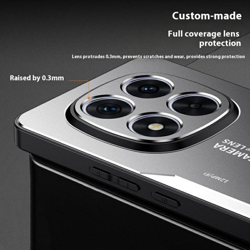 Κάλυμμα Xiaomi Redmi Note 15 Pro Plus 5g Εφέ Μεταλλικού Εφέ Σιλικόνης