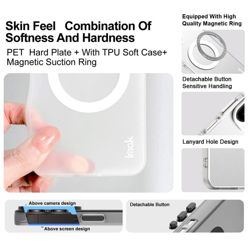 Κάλυμμα Xiaomi Redmi Note 15 Pro Plus 5g Ενισχυμένη Μαγνητική Προστασία Imak Σιλικόνης