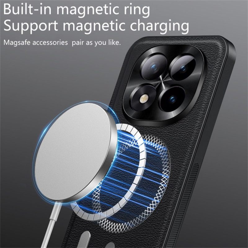 Κάλυμμα Xiaomi Redmi Note 15 Pro Plus 5g Μαγνητικό Δερμάτινο Εφέ