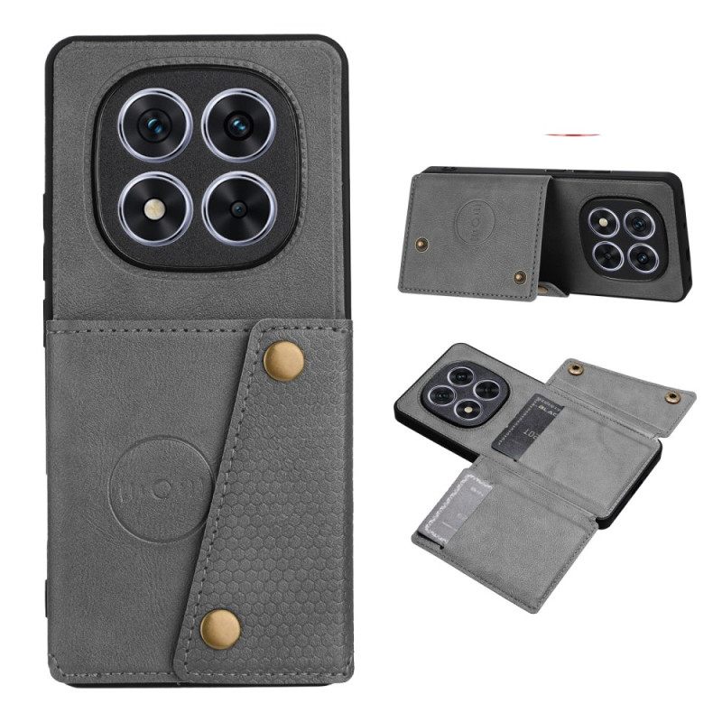 Κάλυμμα Xiaomi Redmi Note 15 Pro Plus 5g Με Θήκη Κάρτας Και Βάση Σιλικόνης