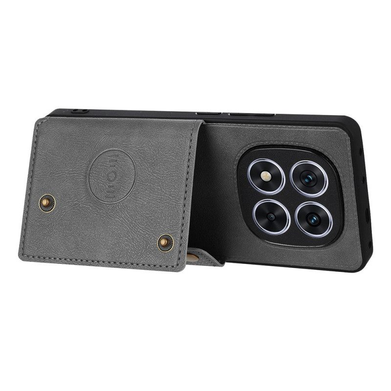 Κάλυμμα Xiaomi Redmi Note 15 Pro Plus 5g Με Θήκη Κάρτας Και Βάση Σιλικόνης