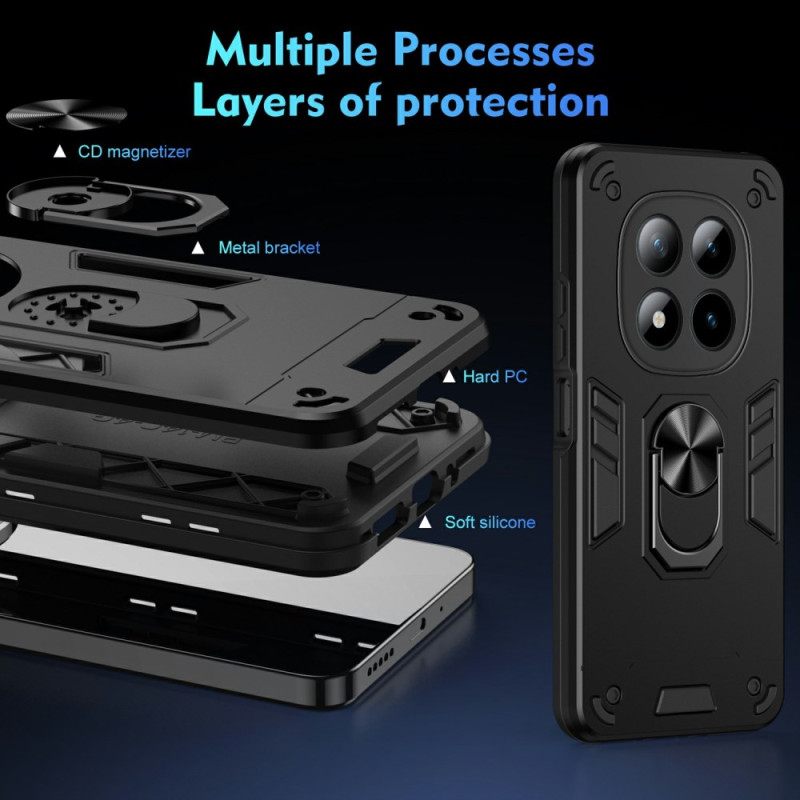 Κάλυμμα Xiaomi Redmi Note 15 Pro Plus 5g Στήριξη Δακτυλίου Και Ενισχυμένη Προστασία