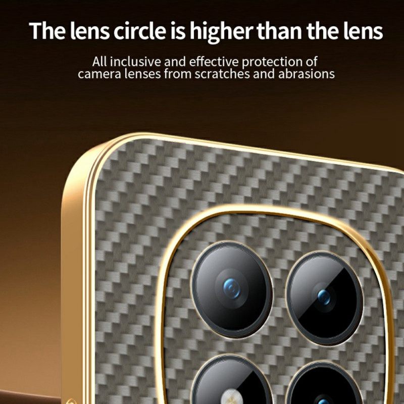 Κάλυμμα Xiaomi Redmi Note 15 Pro Plus 5g Υφή Ίνων Άνθρακα