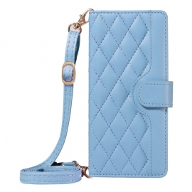 Θηκη Κινητου Xiaomi Redmi Note 15 Pro Plus 5g Θήκες Κινητών Καπιτονέ Με Λουράκι Και Λουράκι Ώμου