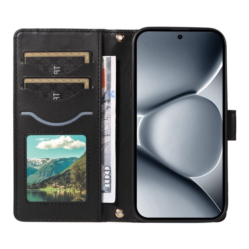 Θηκη Κινητου Xiaomi Redmi Note 15 Pro Plus 5g Θήκες Κινητών Καπιτονέ Με Λουράκι Και Λουράκι Ώμου