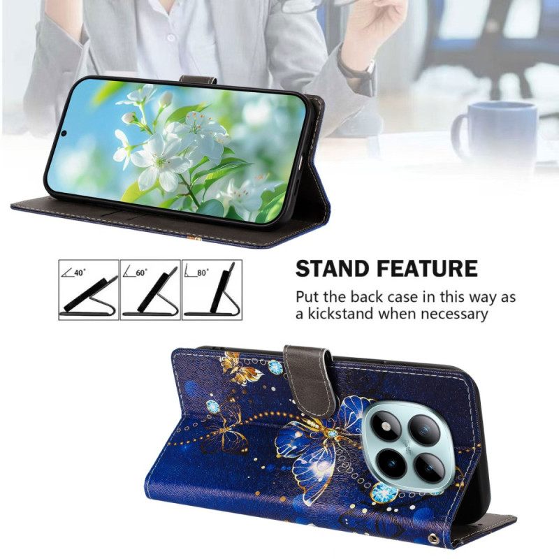 Θηκη Κινητου Xiaomi Redmi Note 15 Pro Plus 5g Θήκες Κινητών Πολύτιμες Πεταλούδες