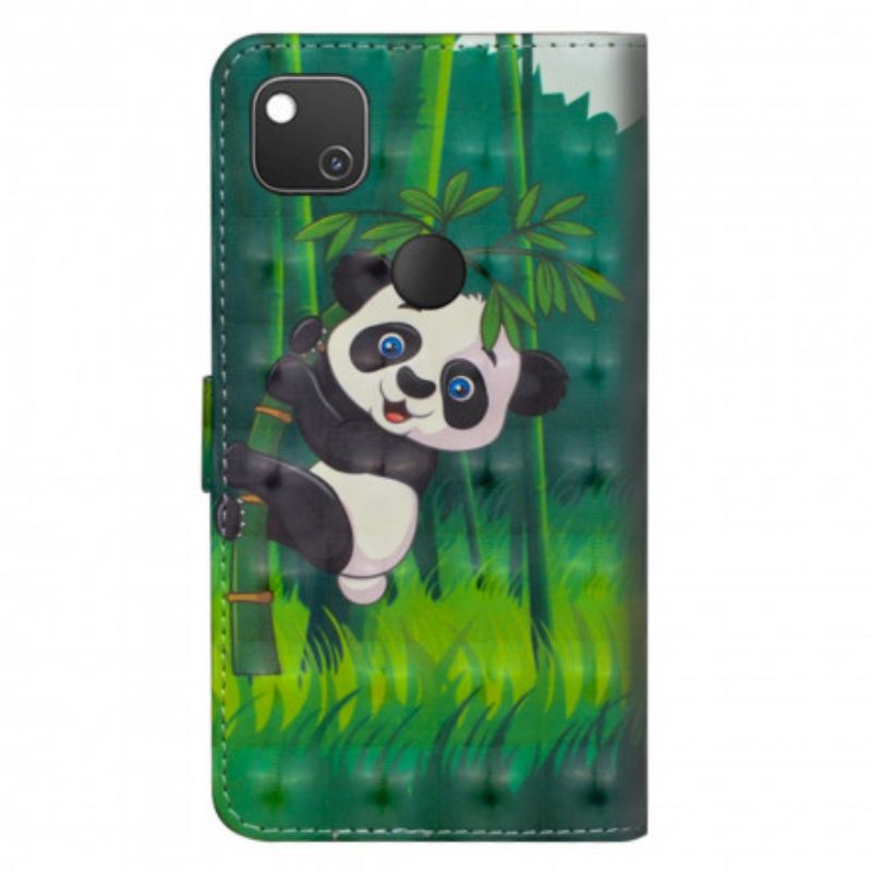 Κάλυμμα Google Pixel 4a Panda Και Bamboo