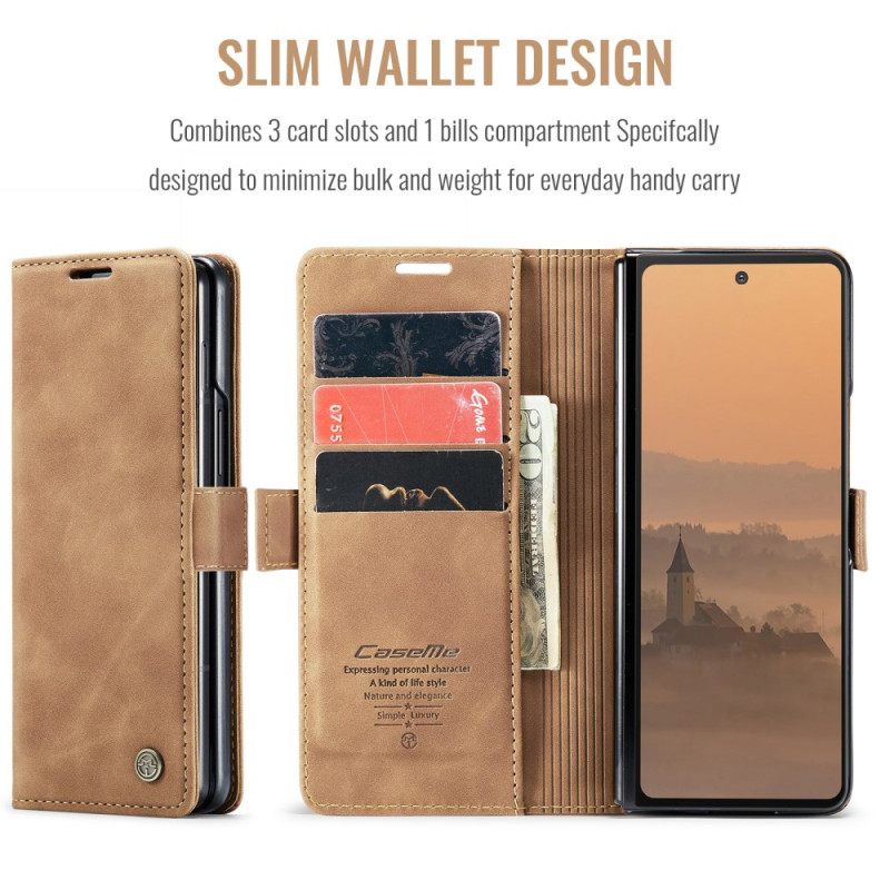 Δερματινη Θηκη Samsung Galaxy Z Fold 7 Caseme