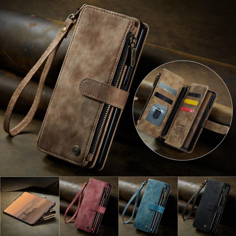 Δερματινη Θηκη Samsung Galaxy Z Fold 7 Caseme Σιλικόνης