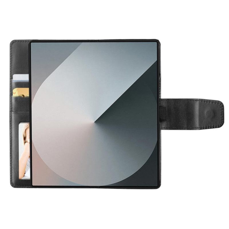 Δερματινη Θηκη Samsung Galaxy Z Fold 7 Σειρά Mill Hanman