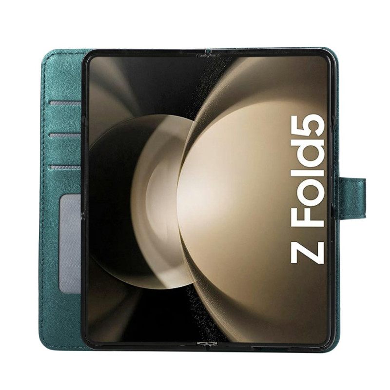 Δερματινη Θηκη Samsung Galaxy Z Fold 7 Σχέδιο Διαμαντιών Σιλικόνης