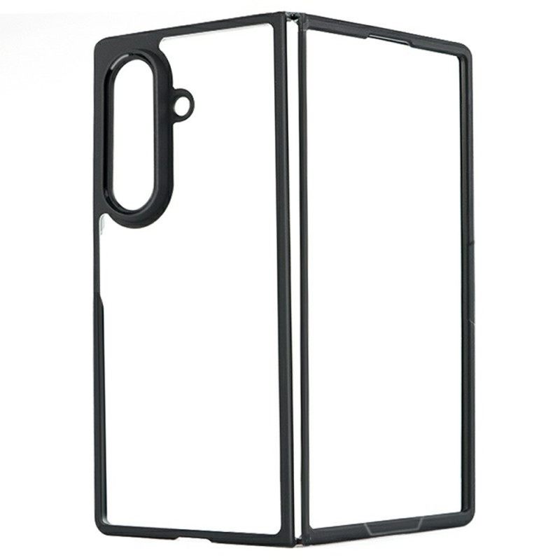 Κάλυμμα Samsung Galaxy Z Fold 7 Αντικραδασμική Με Διαφανή Πλάτη Σιλικόνης