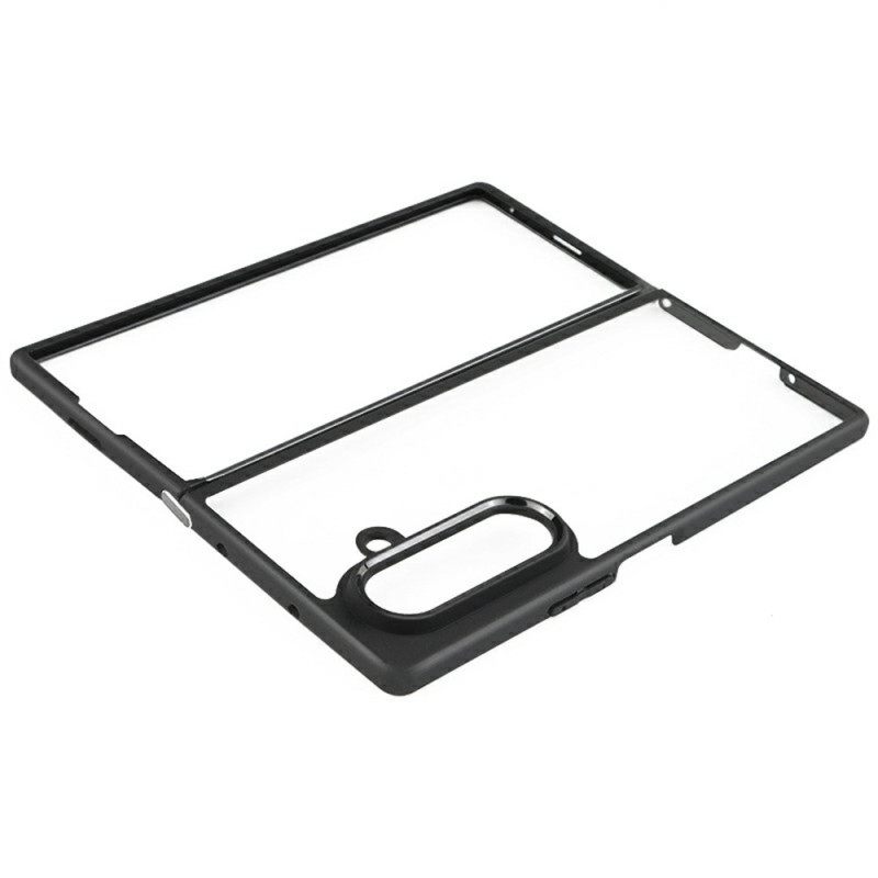 Κάλυμμα Samsung Galaxy Z Fold 7 Αντικραδασμική Με Διαφανή Πλάτη Σιλικόνης