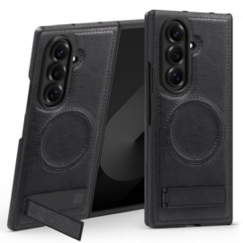 Κάλυμμα Samsung Galaxy Z Fold 7 Δερμάτινη Θήκη Magsafe Με Βάση