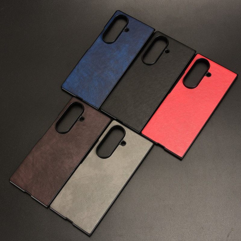 Κάλυμμα Samsung Galaxy Z Fold 7 Δερμάτινο Εφέ