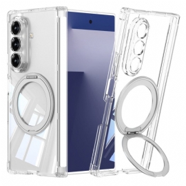 Κάλυμμα Samsung Galaxy Z Fold 7 Διαφανής Μαγνητικός Μεντεσές Με Βάση