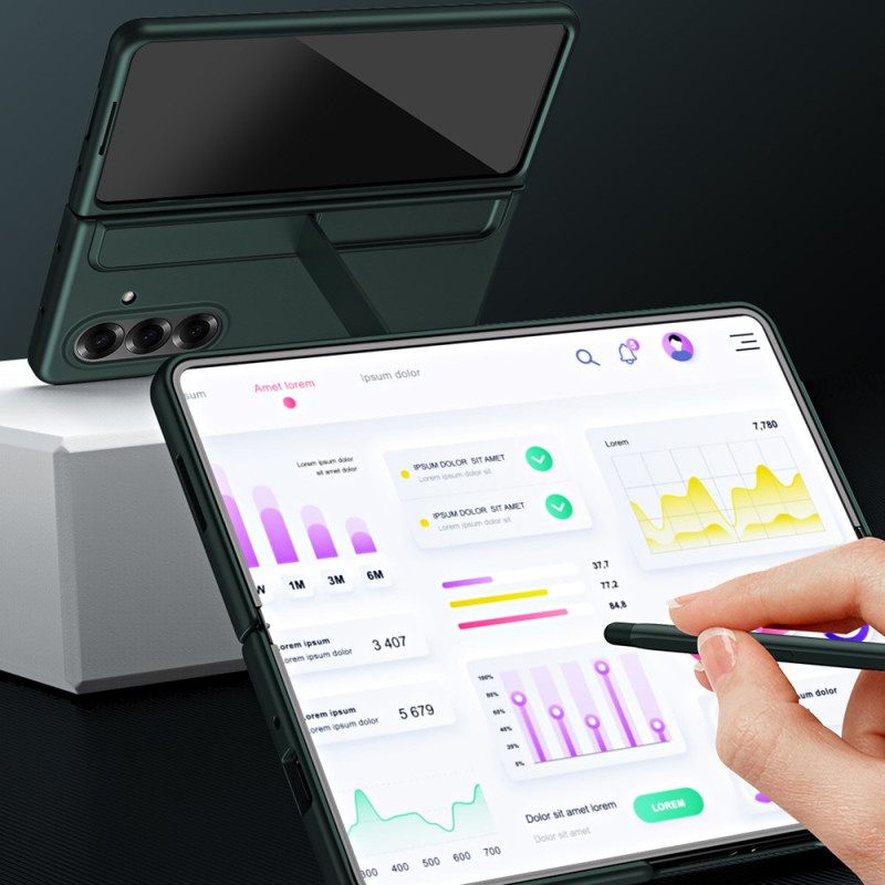 Κάλυμμα Samsung Galaxy Z Fold 7 Ενσωματωμένη Βάση Και Βάση Γραφίδας