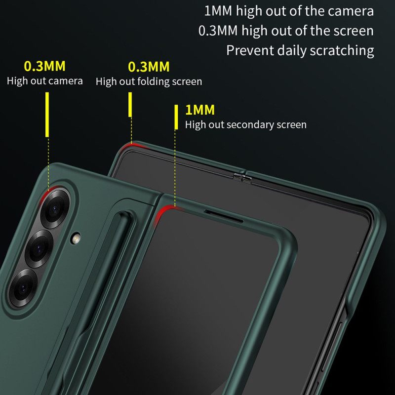 Κάλυμμα Samsung Galaxy Z Fold 7 Ενσωματωμένη Βάση Και Βάση Γραφίδας